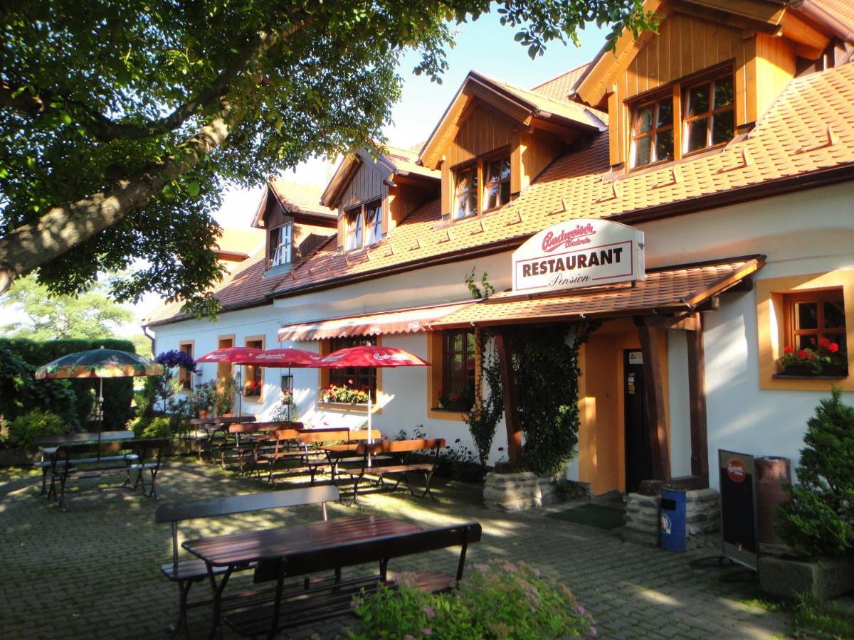 Pension&Restaurant U Koňské dráhy Holkov Velešín Bagian luar foto